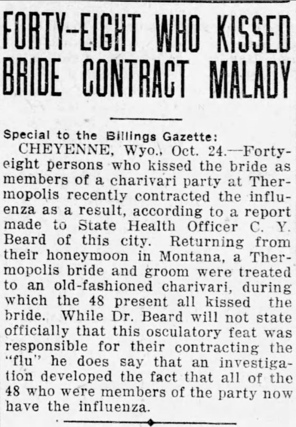 Kissed the bride